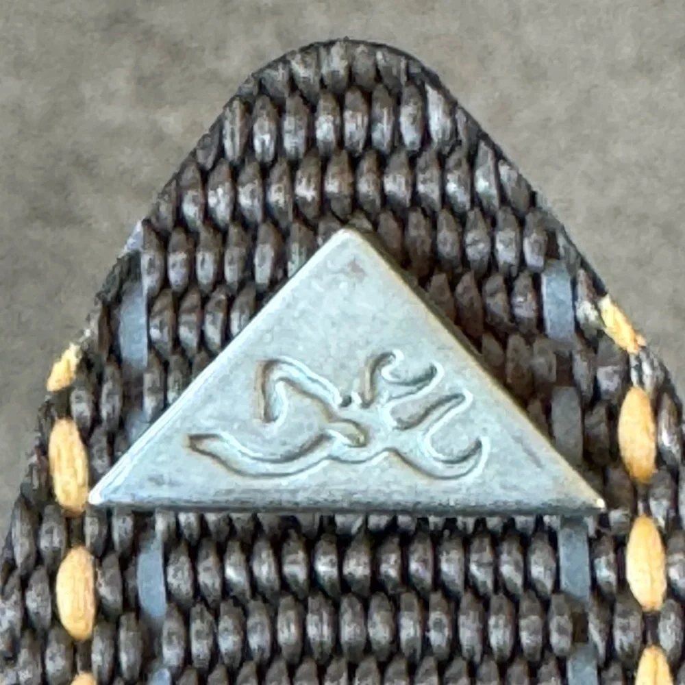 NEW Browning survival cord brown and Yellow Braided dog collar
